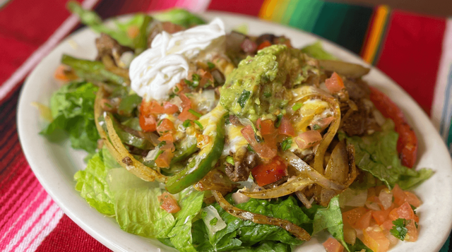 Fajita Salad.