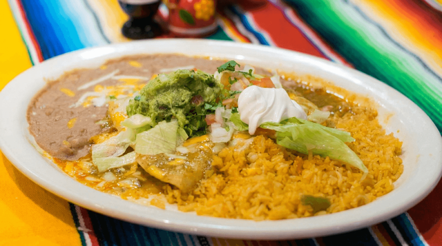 Enchiladas Presumidas.