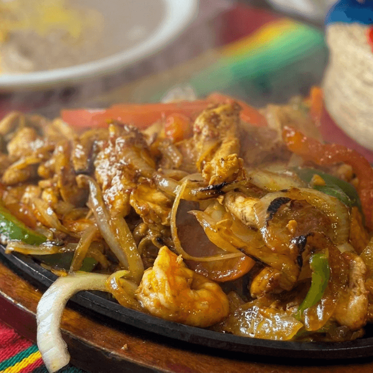 Delicious Shrimp Fajitas