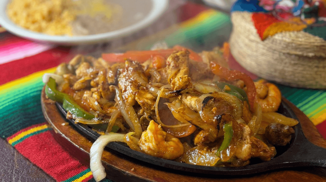 Shrimp Fajitas.