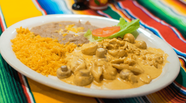 Camarones a la Crema.